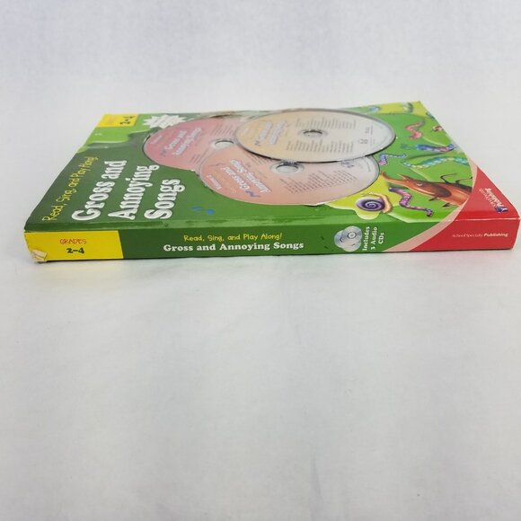 Gross and Annoying Songs :Grades 2-4 by Ken Carder (2006, Trade Paperback) 3 CDs - Picture 2 of 8